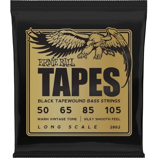 Jeu de Cordes pour Basse Electrique Ernie Ball 2862 - Tapes long scale 50-105