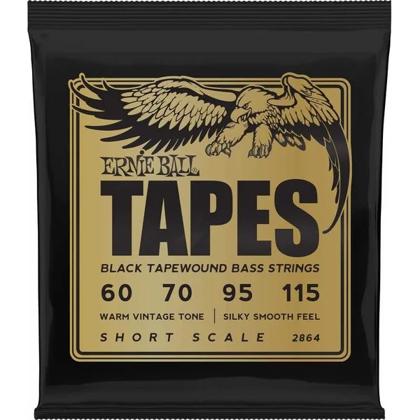 Jeu de Cordes pour Basse Electrique Ernie Ball 2864 - Tapes short scale 60-115