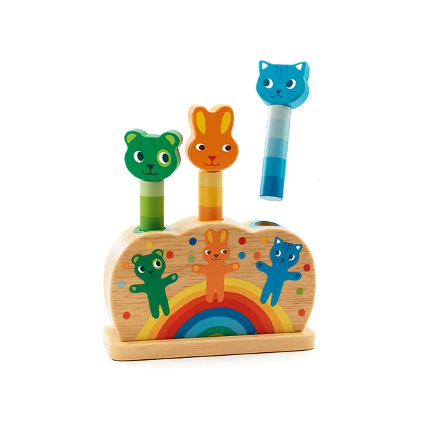 Jeu d'éveil pop-up - Pipop pidoo