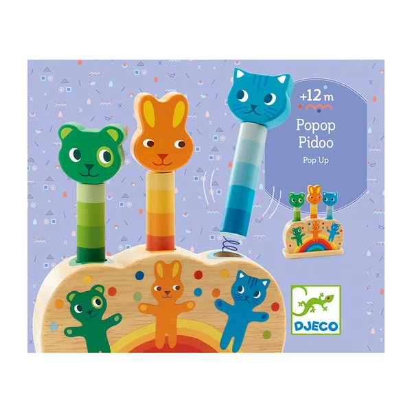 Jeu d'éveil pop-up - Pipop pidoo