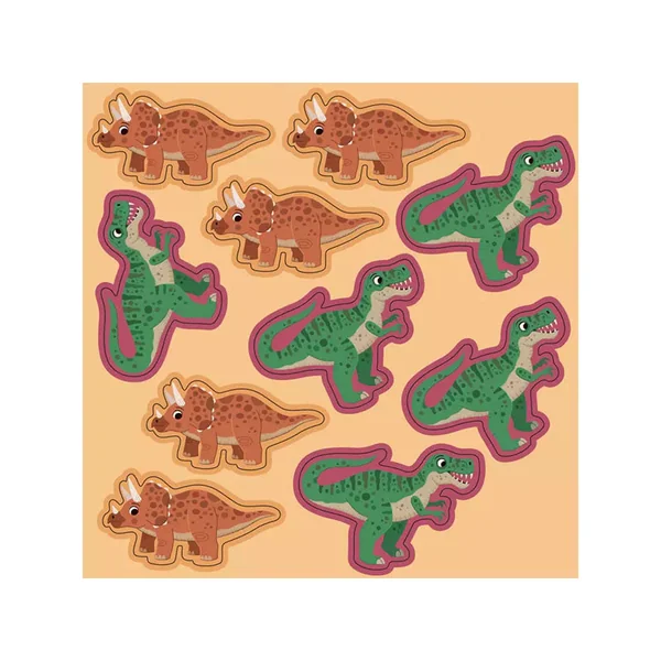 Jeu Magnétique Morpion Dino - 6 ans - Auzou