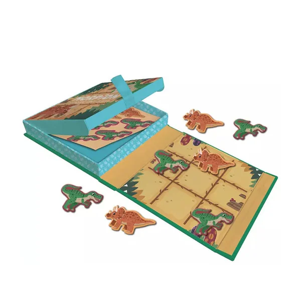 Jeu Magnétique Morpion Dino - 6 ans - Auzou