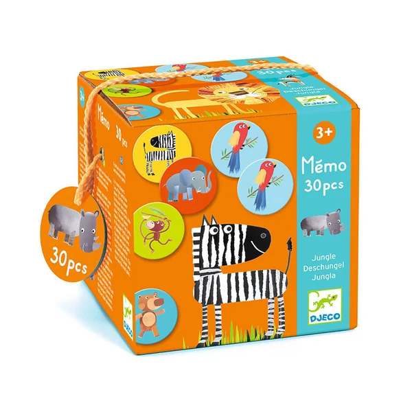 Jeu mémo jungle