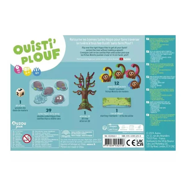 Jeu Ouisti'Plouf - Auzou