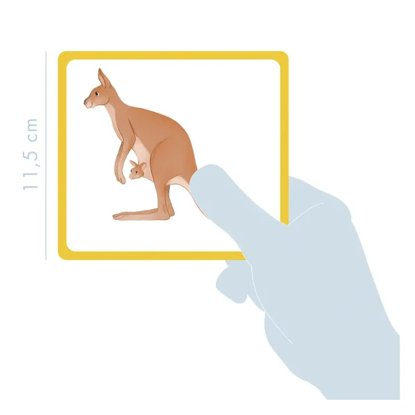 Jeu éducatif imagier multilingue « Animaux sauvages »