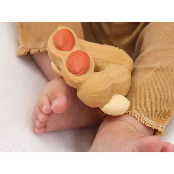 Jouet de dentition bébé Cacahuète - Oli&Carol