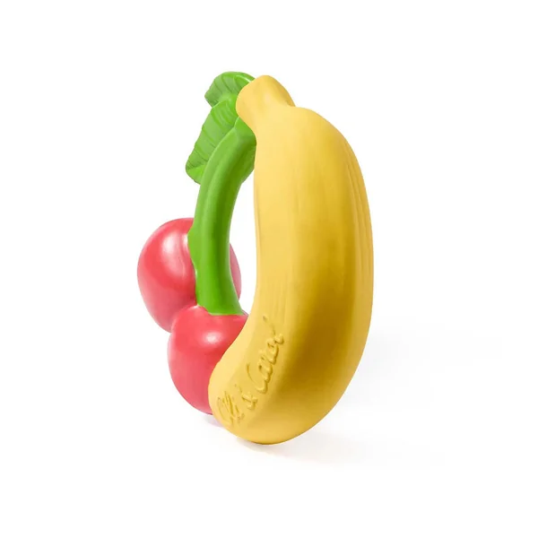 Jouet de dentition bébé Fruits Banane-Cerises - Oli&Carol