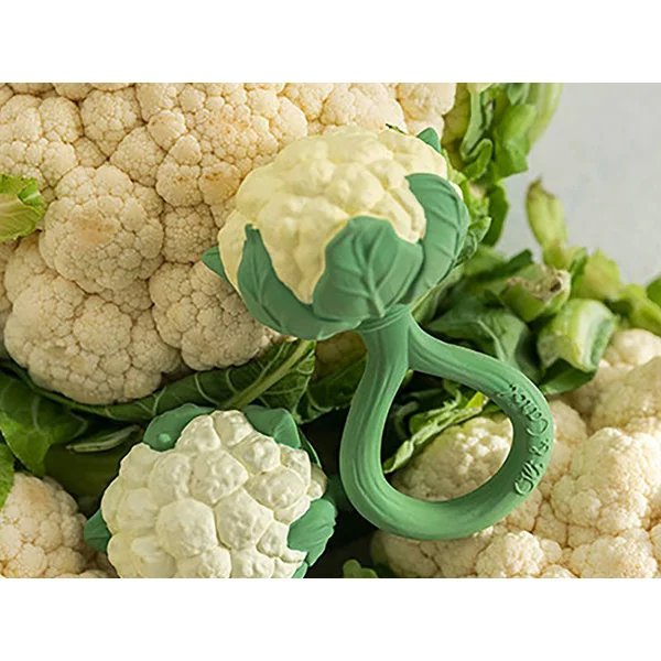 Jouet de dentition Hochet bébé Cauliflower le Chou - Oli&Carol
