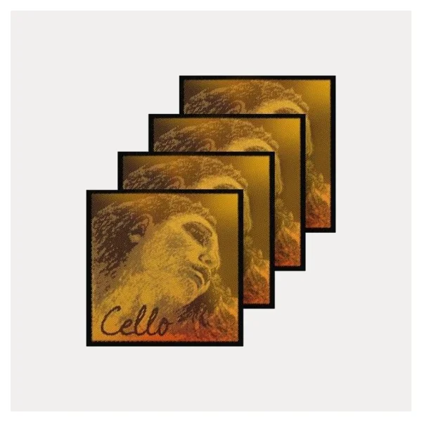 JUEGO CUERDAS CELLO PIRASTRO EVAH PIRAZZI GOLD