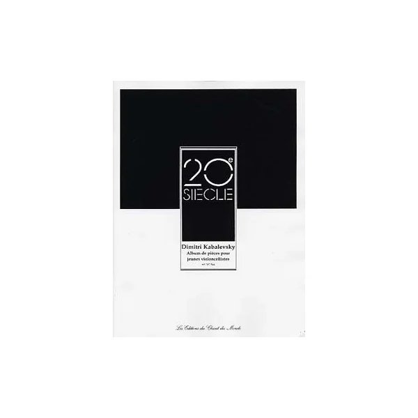 Kabalevski D. Album de Pieces Violoncelle