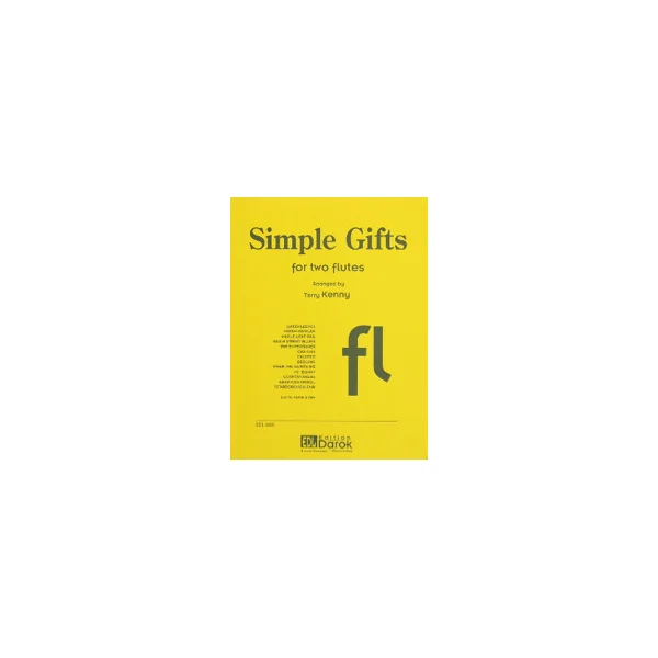 Kenny T. Simple Gifts 2 Flutes