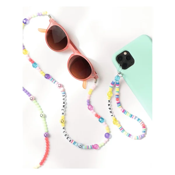 Kit bijoux pour téléphone portable « Rainbow Smile »