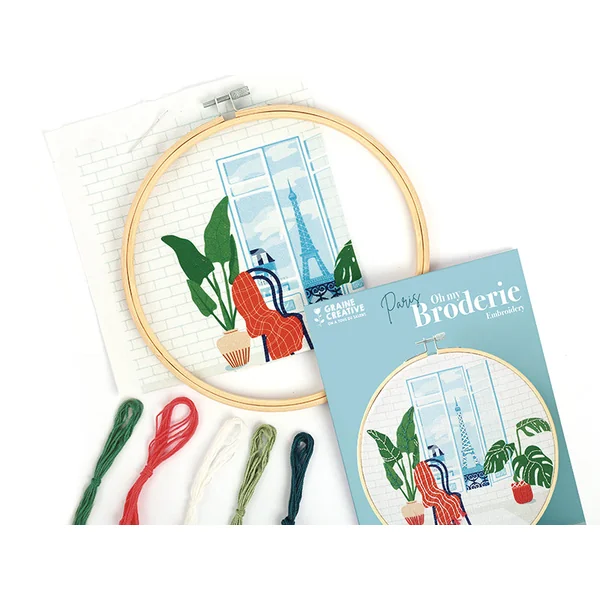 Kit broderie partielle - Paris