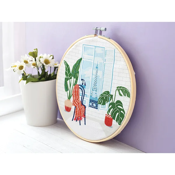Kit broderie partielle - Paris