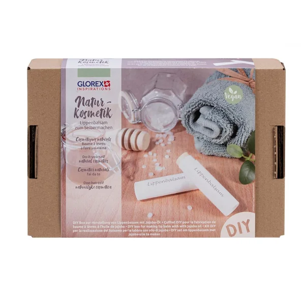 Kit complet de cosmétique naturelle « Baume à lèvres à l'huile de jojoba »
