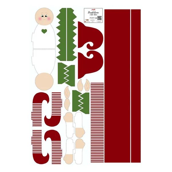 Kit couture poupée « Elfe des neiges »