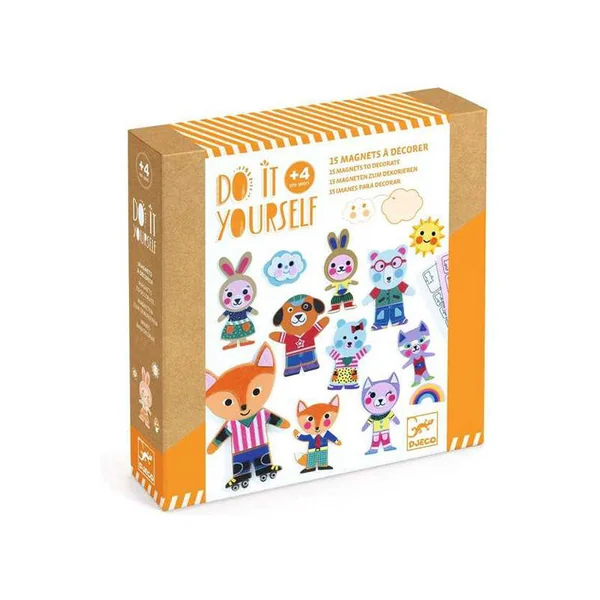 Kit Craft 15 Magnets à décorer - Djeco