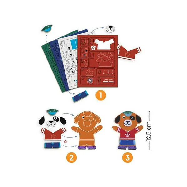 Kit Craft 15 Magnets à décorer - Djeco