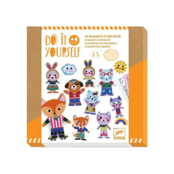 Kit Craft 15 Magnets à décorer - Djeco