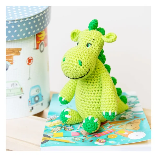 Kit crochet Gründl « Dieter le dino »