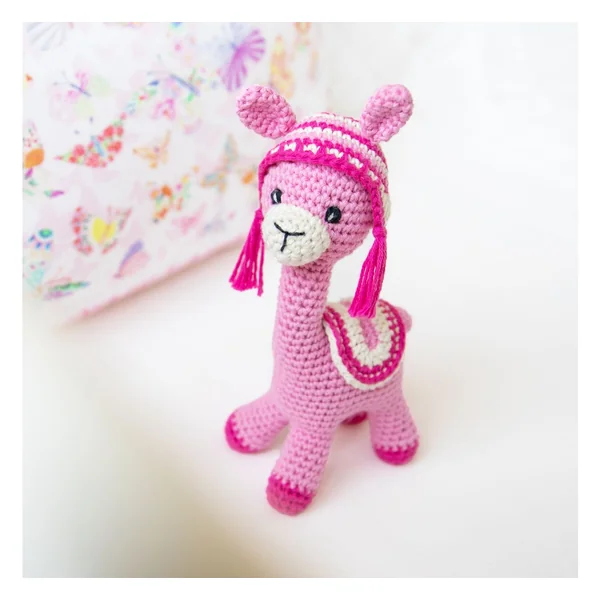 Kit crochet Gründl « Lydia le lama »