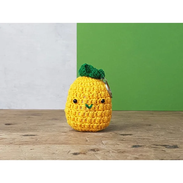 Kit crochet - Pendentif sac ananas