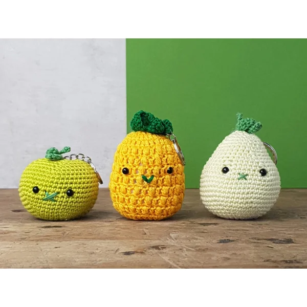 Kit crochet - Pendentif sac ananas