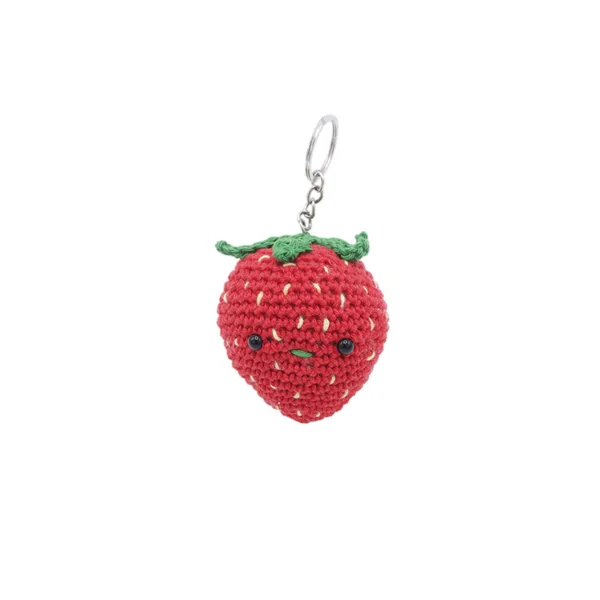 Kit crochet - Pendentif sac fraise