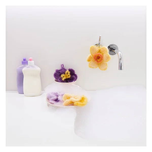 Kit crochet Rico Design Creative Bubble « Fleurs de printemps »
