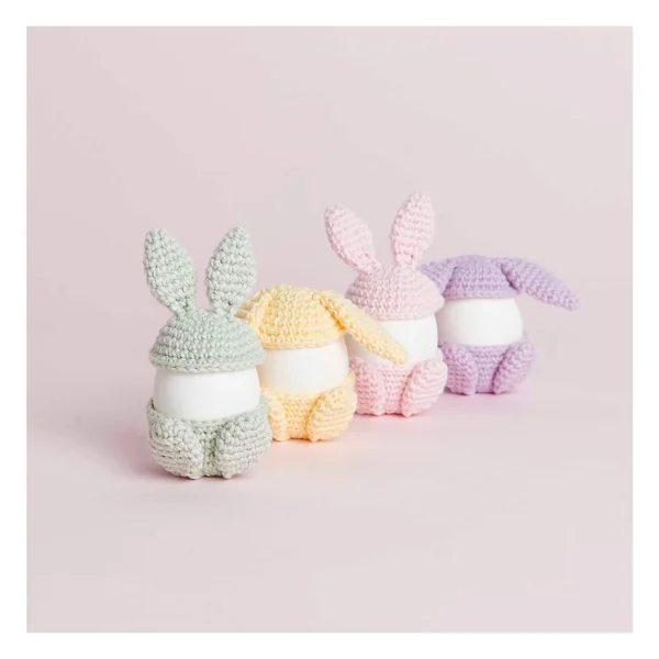 Kit crochet Rico Design Ricorumi « Coquetiers de Pâques »