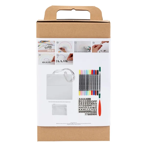 Kit créatif de décoration textile « Sacs »