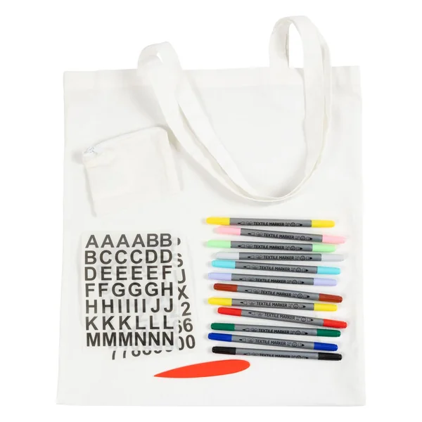Kit créatif de décoration textile « Sacs »