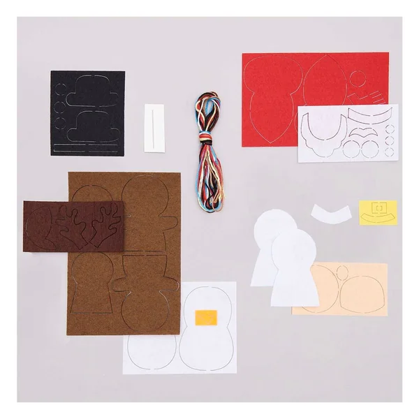 Kit créatif marionnettes à doigts « Noël »