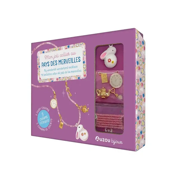 Kit créatif - Mon joli collier au pays des merveilles