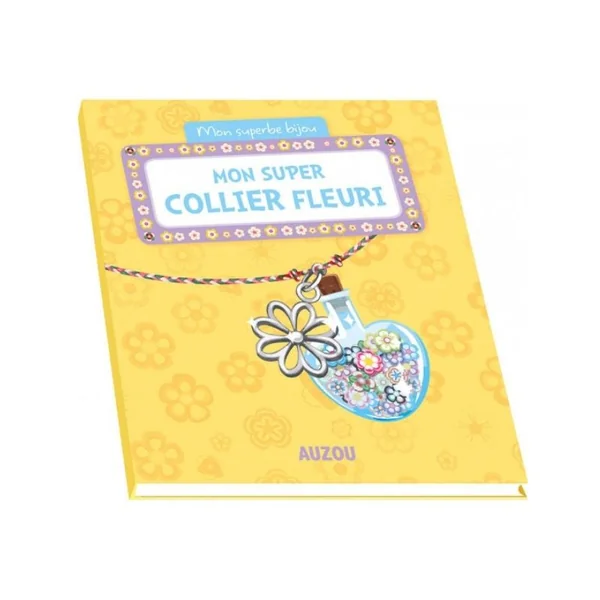 Kit créatif - Mon superbe bijou Auzou - mon super collier fleuri