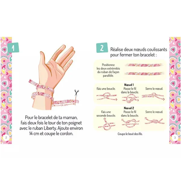 Kit créatif - Mon superbe duo de bracelets mère-fille - Auzou