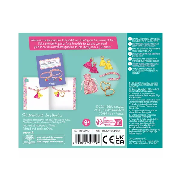 Kit créatif - Mon superbe duo de bracelets mère-fille - Auzou