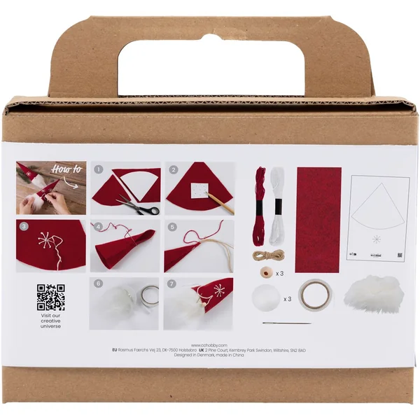 Kit créatif « Nain de Noël scandinave »