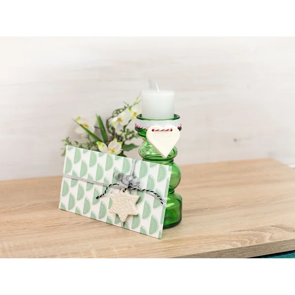 Kit créatif « Pâte à sel décorations à suspendre cœur & étoile »