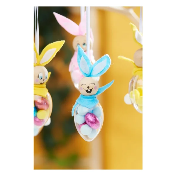 Kit créatif VBS « Lapins œufs en acrylique »