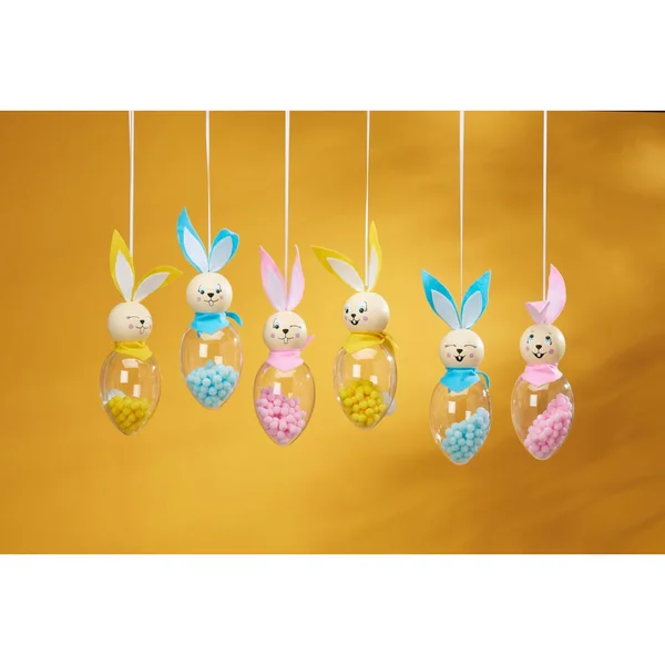 Kit créatif VBS « Lapins œufs en acrylique »