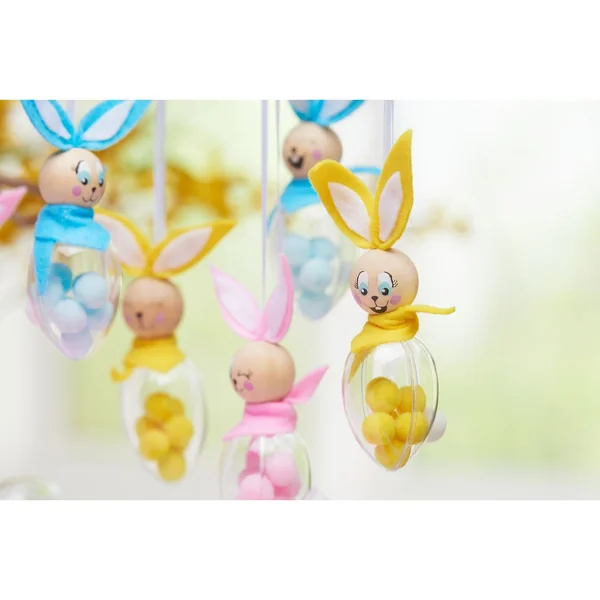 Kit créatif VBS « Lapins œufs en acrylique »