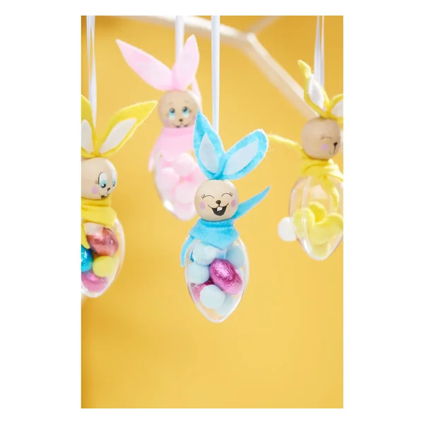 Kit créatif VBS « Lapins œufs en acrylique »