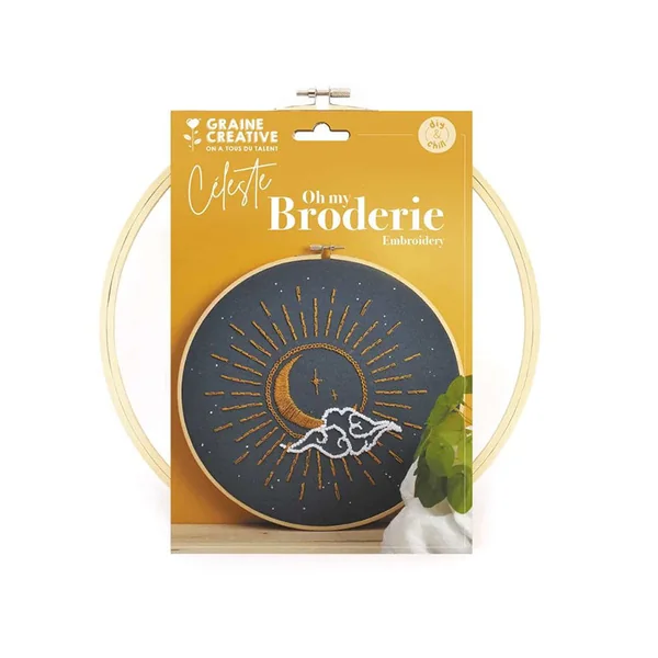 Kit de broderie décorative - Céleste