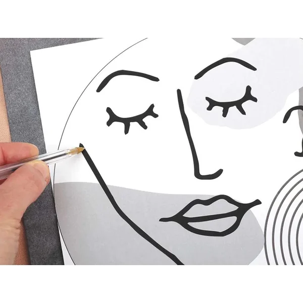 Kit de broderie décorative - Line art