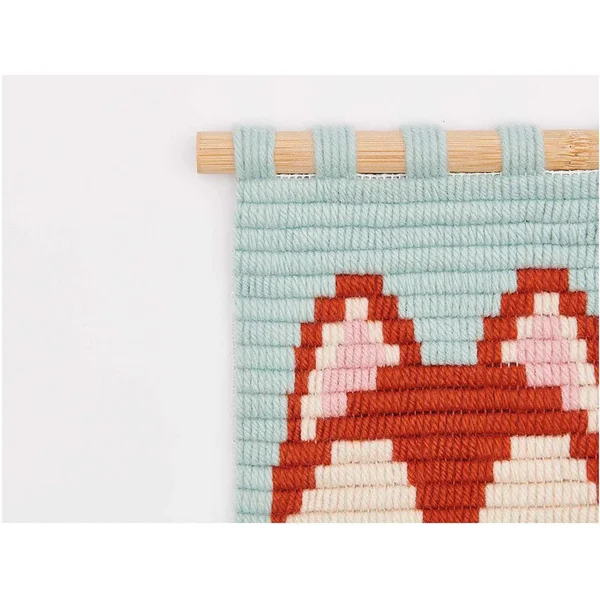 KIT DE BRODERIE LONGSTITCH RENARD - RICO DESIGN