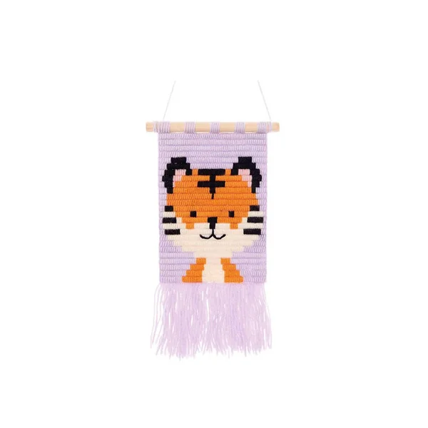 KIT DE BRODERIE LONGSTITCH TIGRE - RICO DESIGN