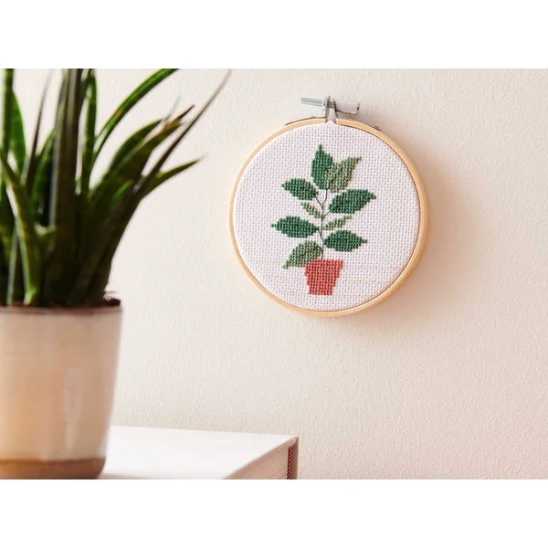 KIT DE BRODERIE PLANTE - RICO DESIGN
