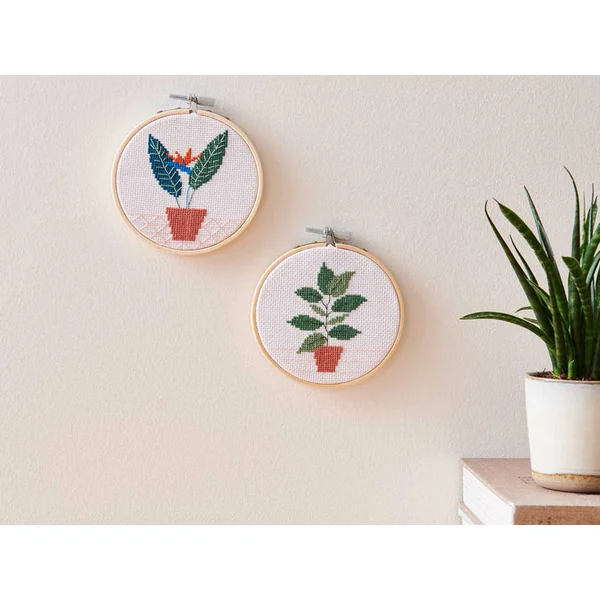KIT DE BRODERIE PLANTE - RICO DESIGN