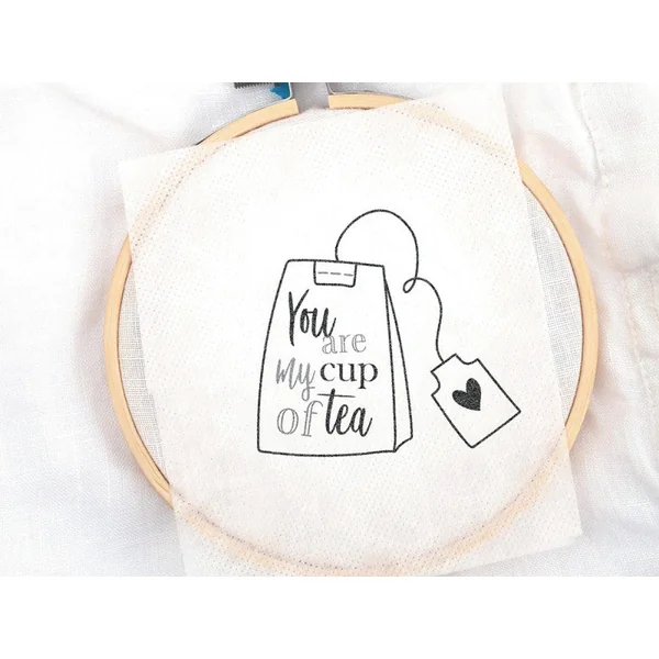Kit de broderie sur vêtement - Self love